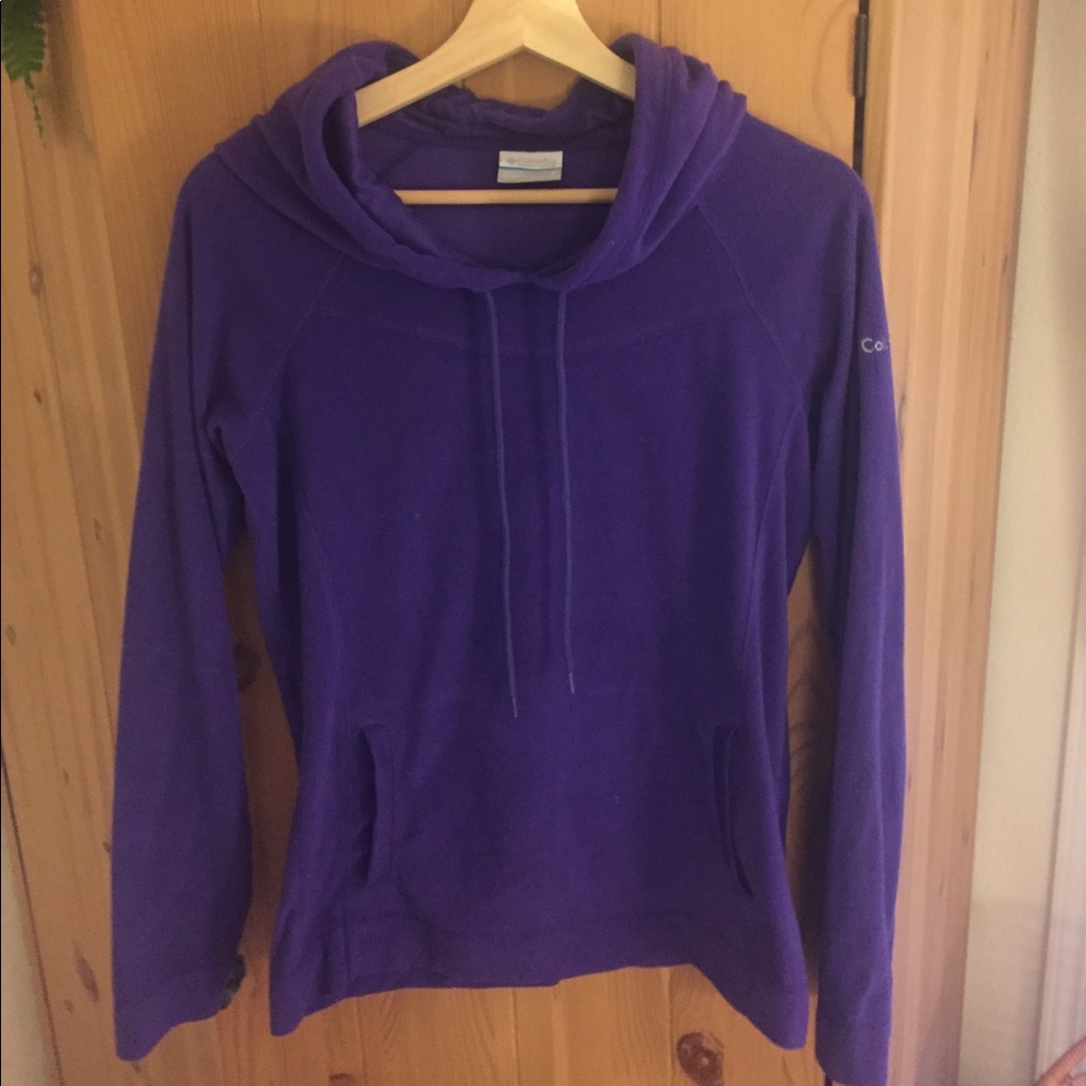 Columbia fleece hoodie